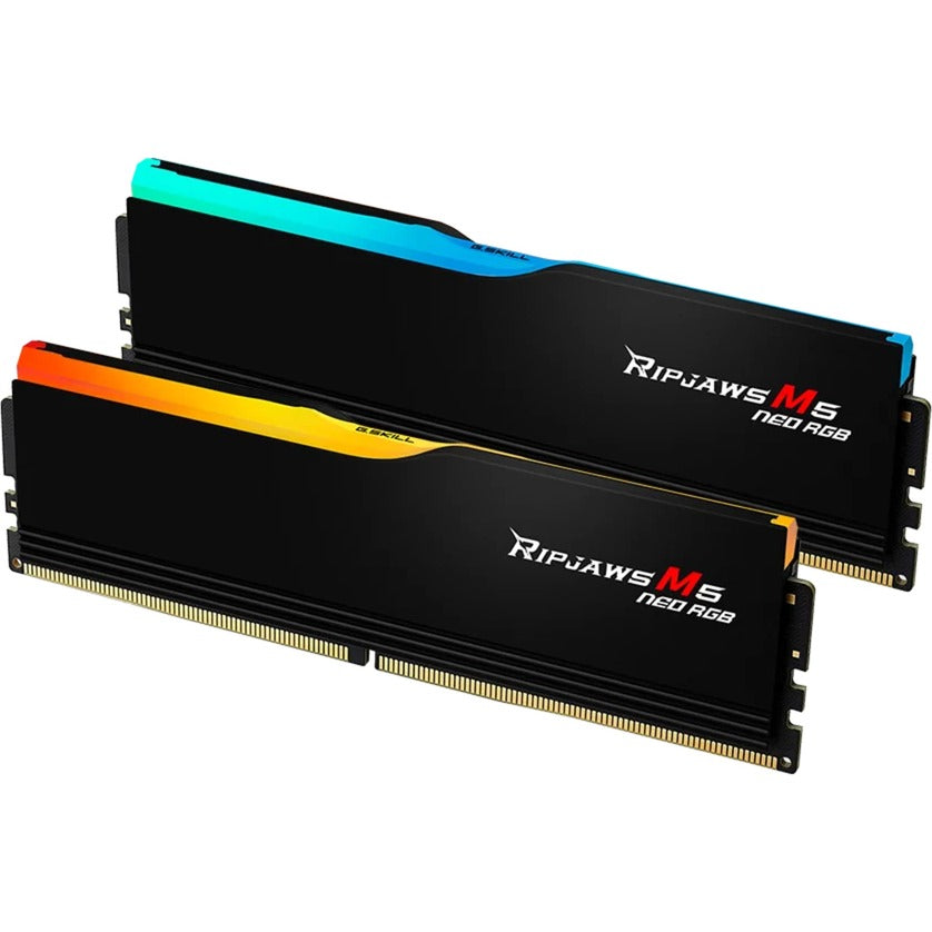 Kit RAM G.skill 64 Go DDR5-6000 (2x 32 Go) (noir, Ripjaws M5 Neo, AMD Expo)