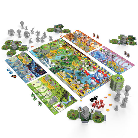 Asmodee clash of clans : le jeu de société raid épique (anglais, 2 - 4 joueurs, 45 - 90 minutes, à partir de 12 ans)