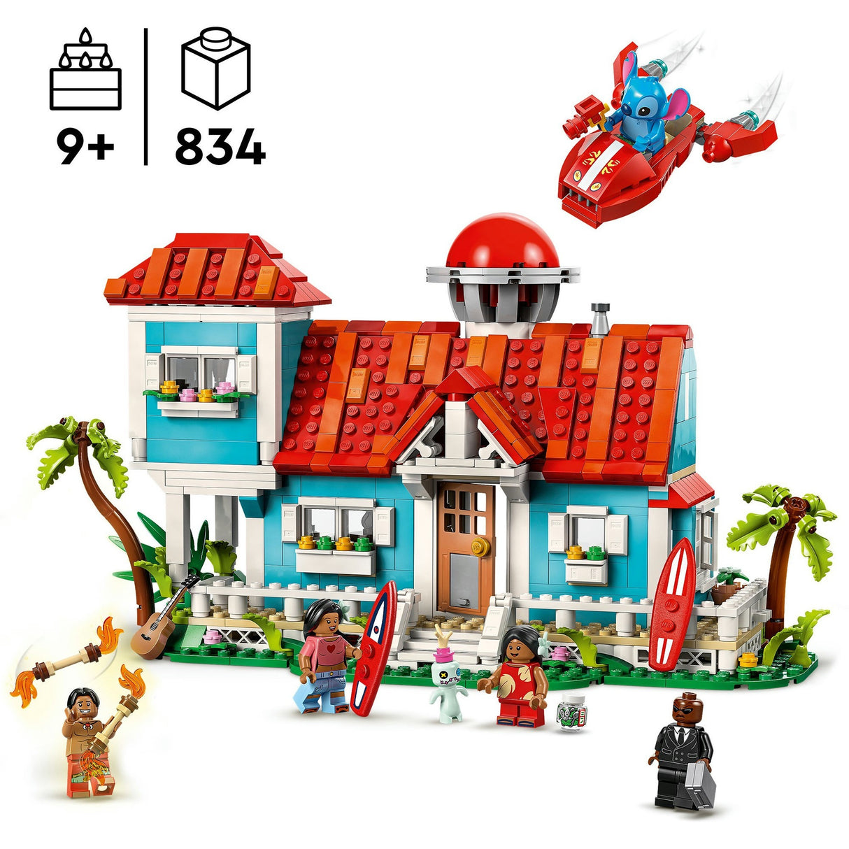 Lego Disney 43268 La maison de plage Lilo et Stitch