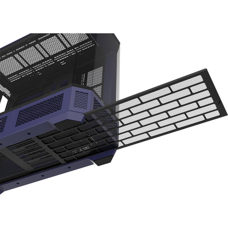 Boîtier grande tour Thermaltake view 600 tg future dusk (violet noir | 2x USB-A | 1x USB-C | verre trempé)
