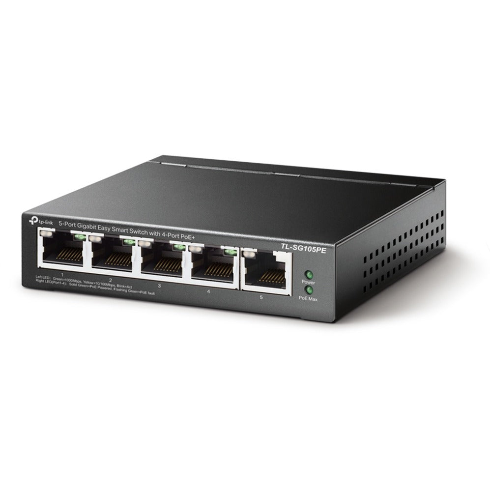 Commutateur tp-link tl-sg105pe (gris, poe)