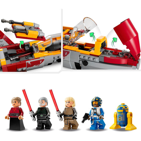 LEGO LEGO Star Wars 75364 Republic E-wing contre le spatial Starfighter de Shin Hati