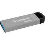 Clé USB Kingston data traveler kyson 64 go (argent, dtkn 64 go)