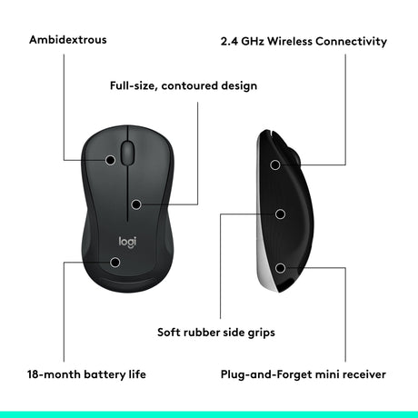 Ensemble clavier et souris sans fil Logitech mk540 qwerty