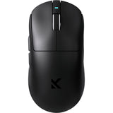 Souris de jeu sans fil Mchose a7 pro (noire, jusqu'à 26 000 dpi, Bluetooth USB-C 2,4 GHz)