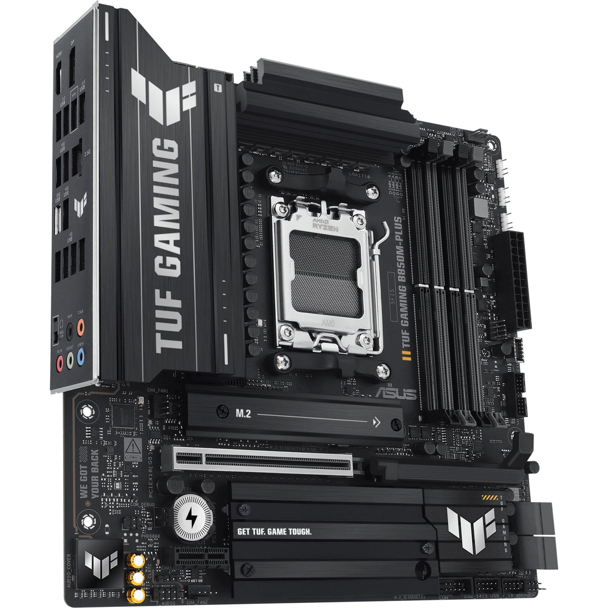 Carte mère Asus tuf gaming b850m-plus socket am5 (2,5 gbe-lan, son, µatx)