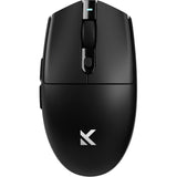 Souris de jeu sans fil Mchose G3 (noire, jusqu'à 12 000 dpi, Bluetooth USB-C 2,4 GHz)