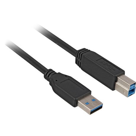 Câble Sharkoon USB-A 3.0 > USB-B (noir, 2 mètres)