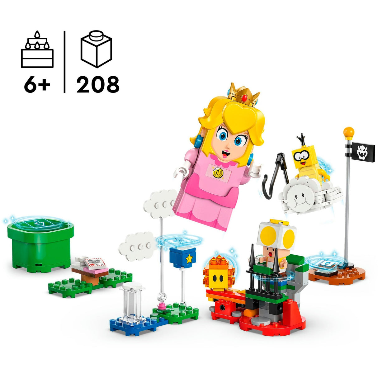 Lego super mario 71441 aventures avec pêche interactive