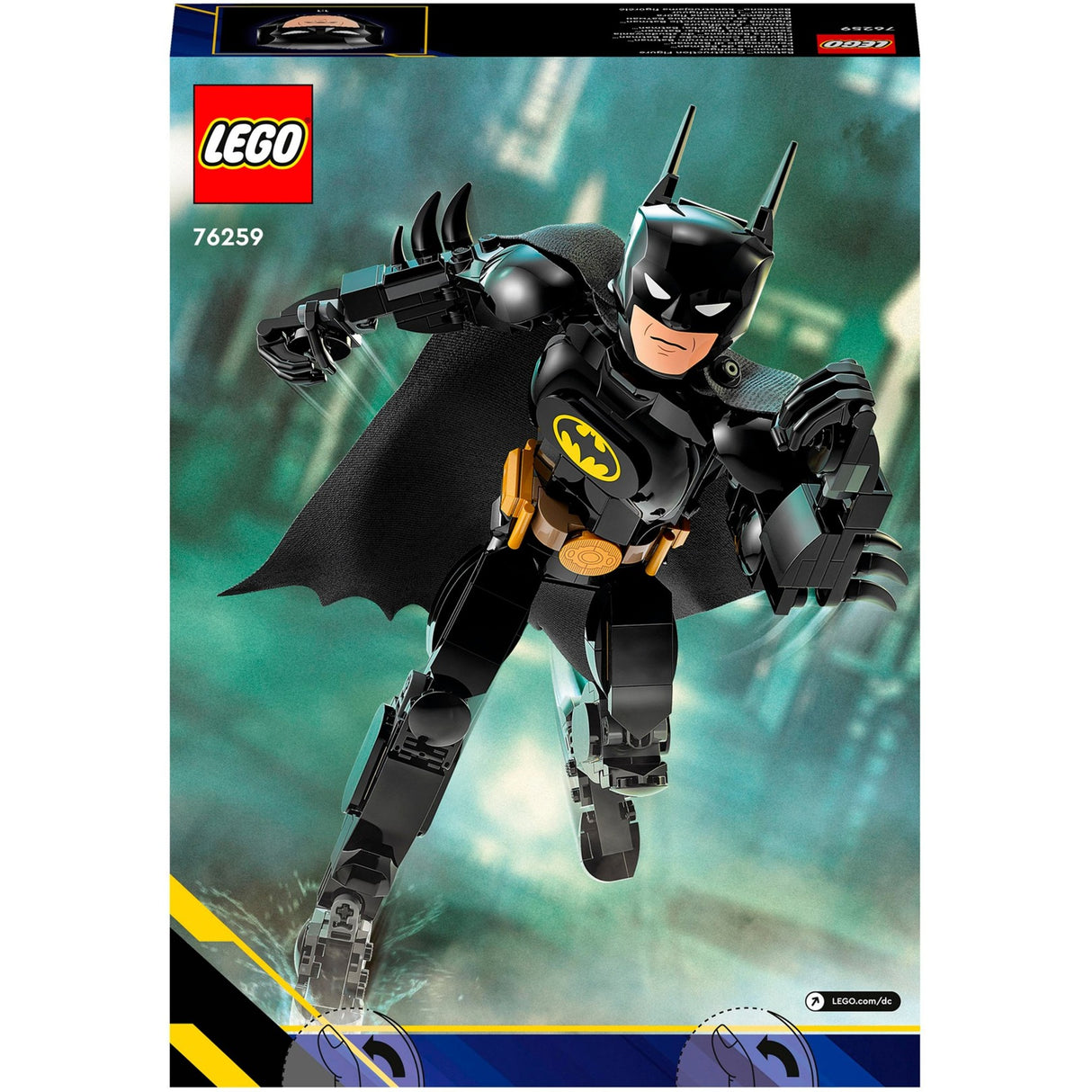 Lego dc - jouets de construction de figurines de construction batman (76259)