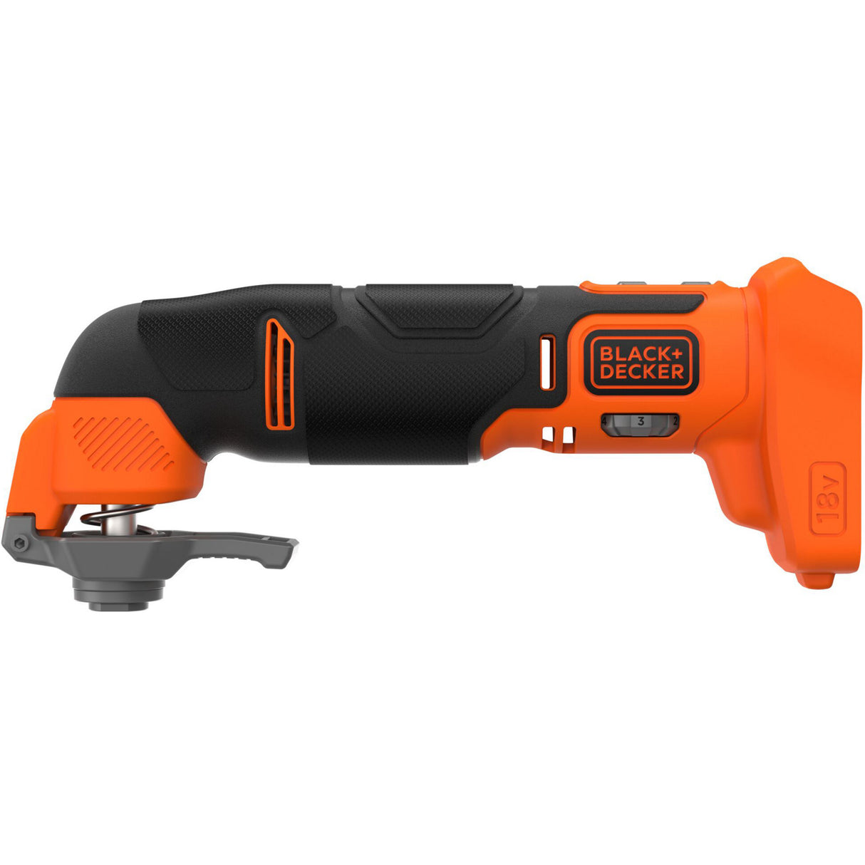 Tournevis Black+decker 18v + pack multi-outils oscillant 18v (noir orange)