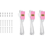 Thermaltake ct120 ex argb sync pc cooling fan pink (3-fan pack) case fans (pink, 3 stuks, 120 x 120 x 25 mm, pwm)