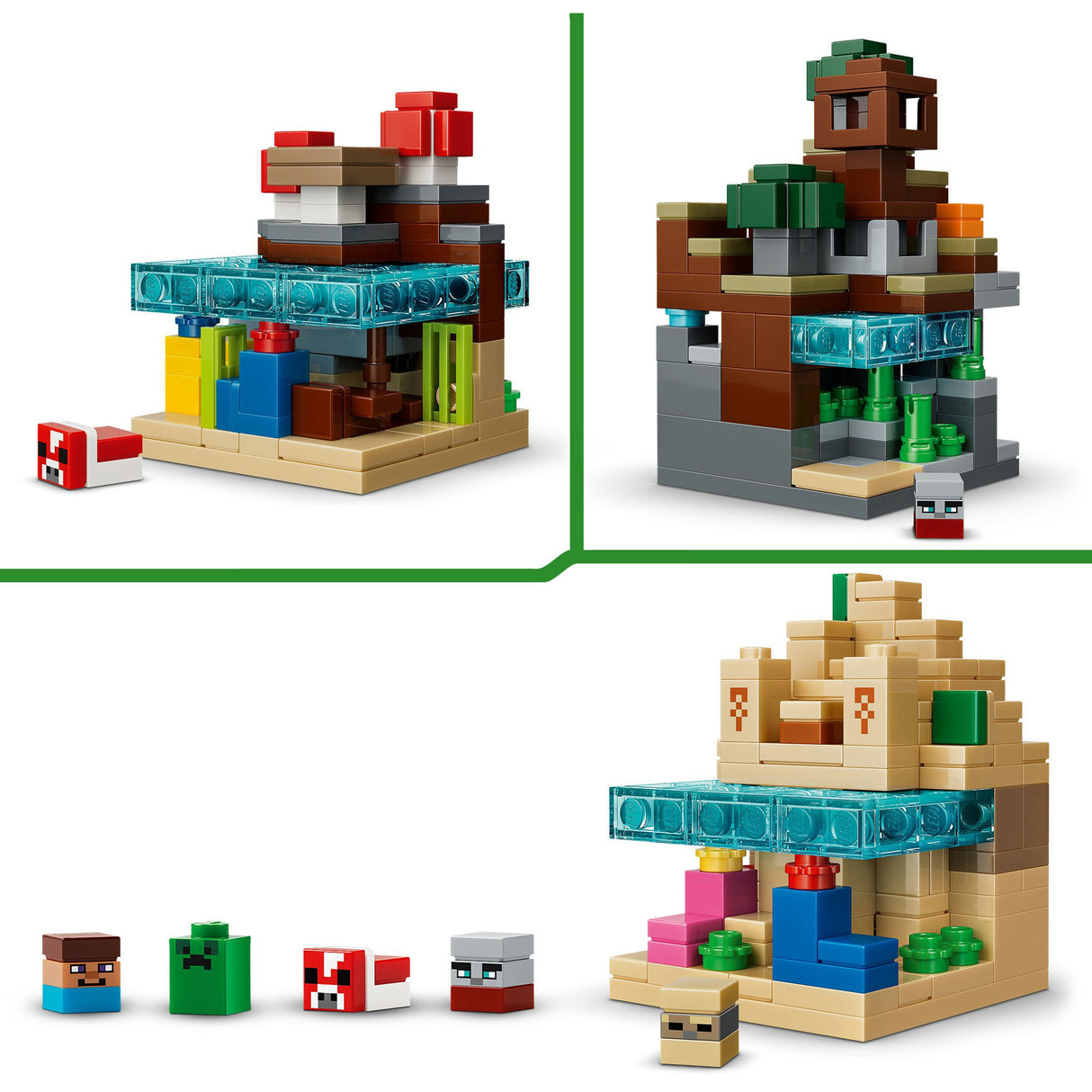 LEGO Minecraft 21589 mini biomes
