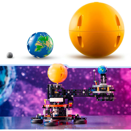 Lego Technic 42179 la terre et la lune en mouvement