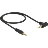 Delock Câble 3,5 mm mâle > 3,5 mm mâle (noir, 1 mètre)