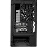 Boîtier tour midi Nzxt h3 flow (noir (mat) | 1x USB-A | 1x USB-C | verre trempé)