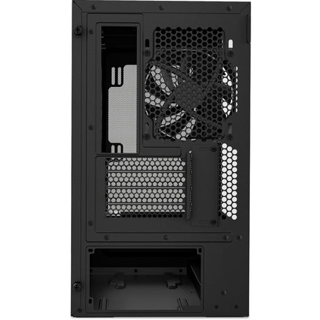 Boîtier tour midi Nzxt h3 flow (noir (mat) | 1x USB-A | 1x USB-C | verre trempé)