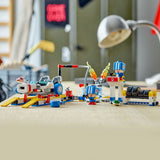 Lego super mario 72035 garage des crapauds mario kart