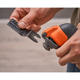 Tournevis Black+decker 18v + pack multi-outils oscillant 18v (noir orange)