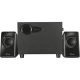 Trust avora 2.1 ensemble de haut-parleurs subwoofer haut-parleur PC (noir, 20442)