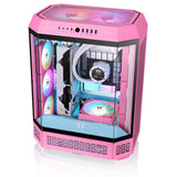 Thermaltake ct120 ex reverse argb sync pc cooling fan pink (3-fan pack) case fans (pink, 3 stuks, 120 x 120 x 25 mm, pwm)