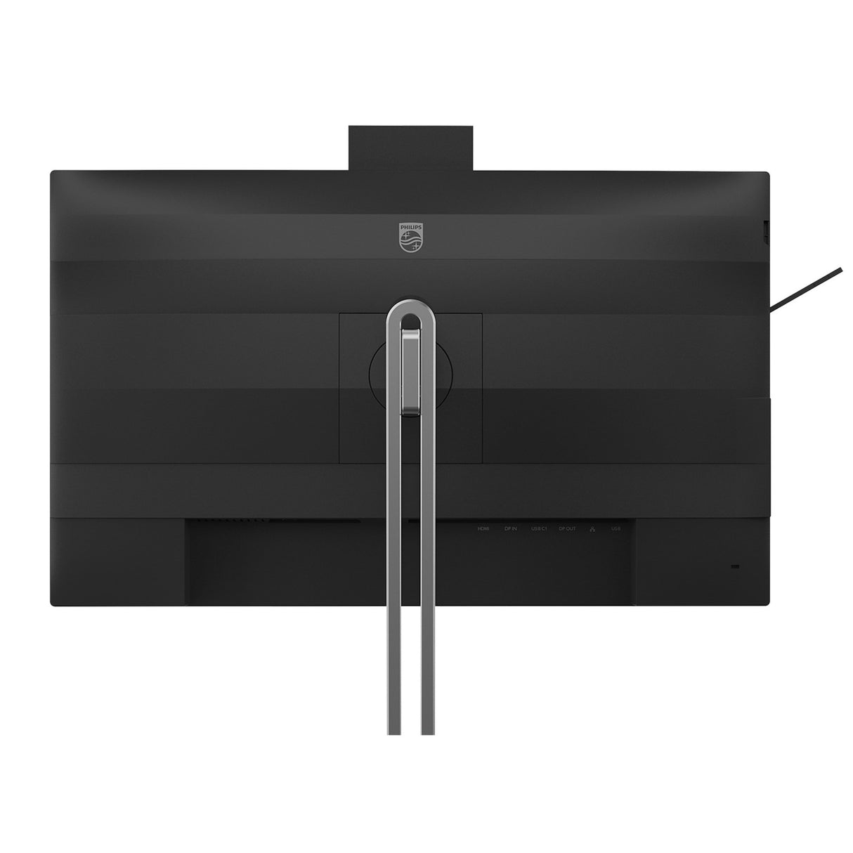 Philips 27b2u4601h 00 27 ledmonitor (zilver zwart, hdmi, displayport, usb-c, webcam, 120 hz)