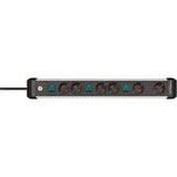 Brennenstuhl Socket Premium-Alu-Line 6 fois