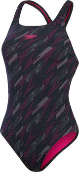 Speedo hyperboom allover médaillé - maillot de bain femme