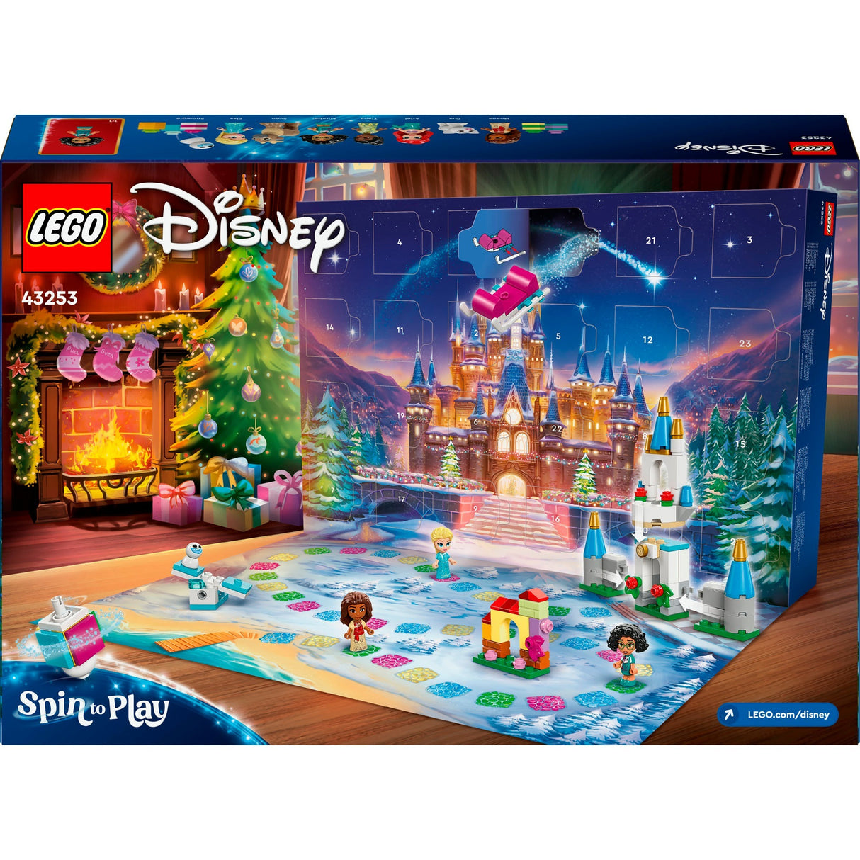 Lego disney - calendrier de l'avent 2024 jouets de construction (43253)