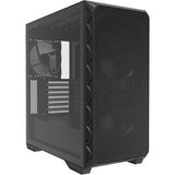 Boîtier tour midi Montech air 903 base (noir | 2x USB-A | 1x USB-C | verre trempé)