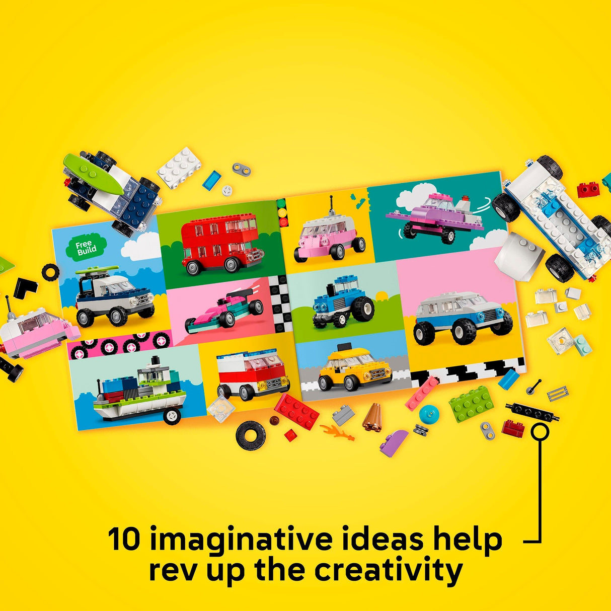 LEGO LEGO 11036 Véhicules créatifs