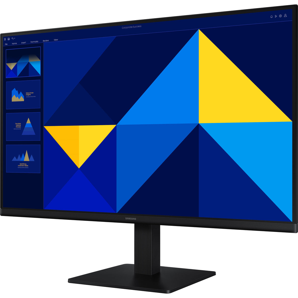 Moniteur Samsung s27d302gau essential s3 s30gd 27 (noir, 100 hz, hdmi, vga)