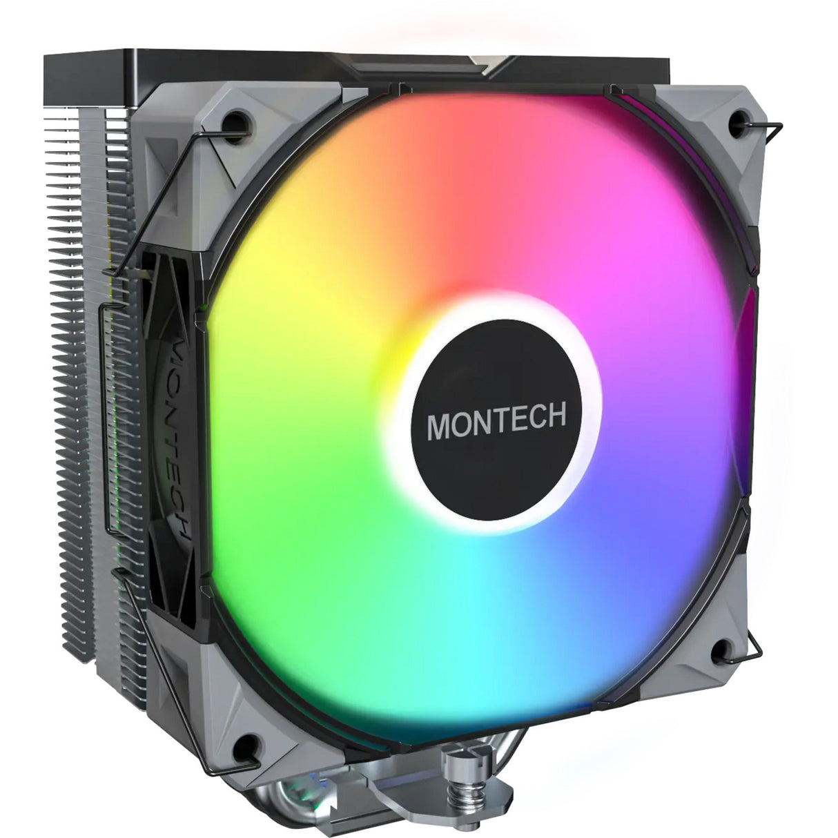 Refroidisseur de processeur Montech NX400 ARGB (noir, PWM 4 broches)