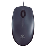 Souris Logitech m90 (gris foncé, 1000 dpi, vente au détail)