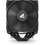 Refroidisseur de processeur Sharkoon a60 (noir, connecteur de ventilateur PWM à 4 broches)
