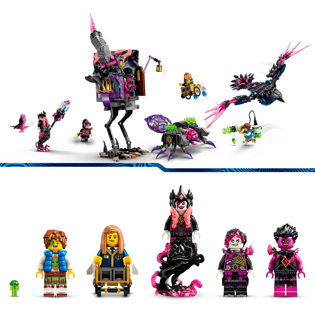 Lego dreamzzz 71478 le corbeau de minuit de la sorcière du Nether