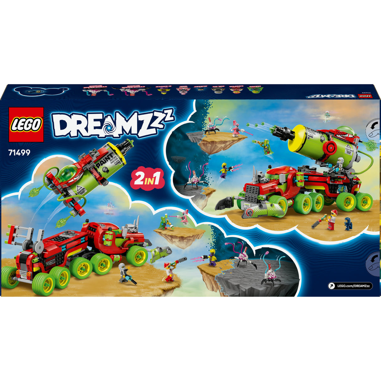 Lego dreamzzz 71499 Le camion aérosol de Mateo