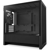 Boîtier tour midi Nzxt h3 flow (noir (mat) | 1x USB-A | 1x USB-C | verre trempé)