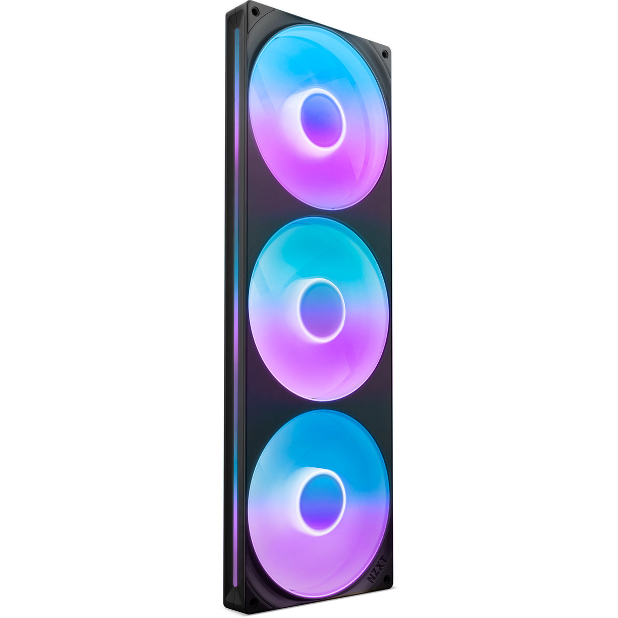 Nzxt f420 rgb core ventilateurs de boîtier (noir, 3 pièces, 420 x 140 x 26 mm)