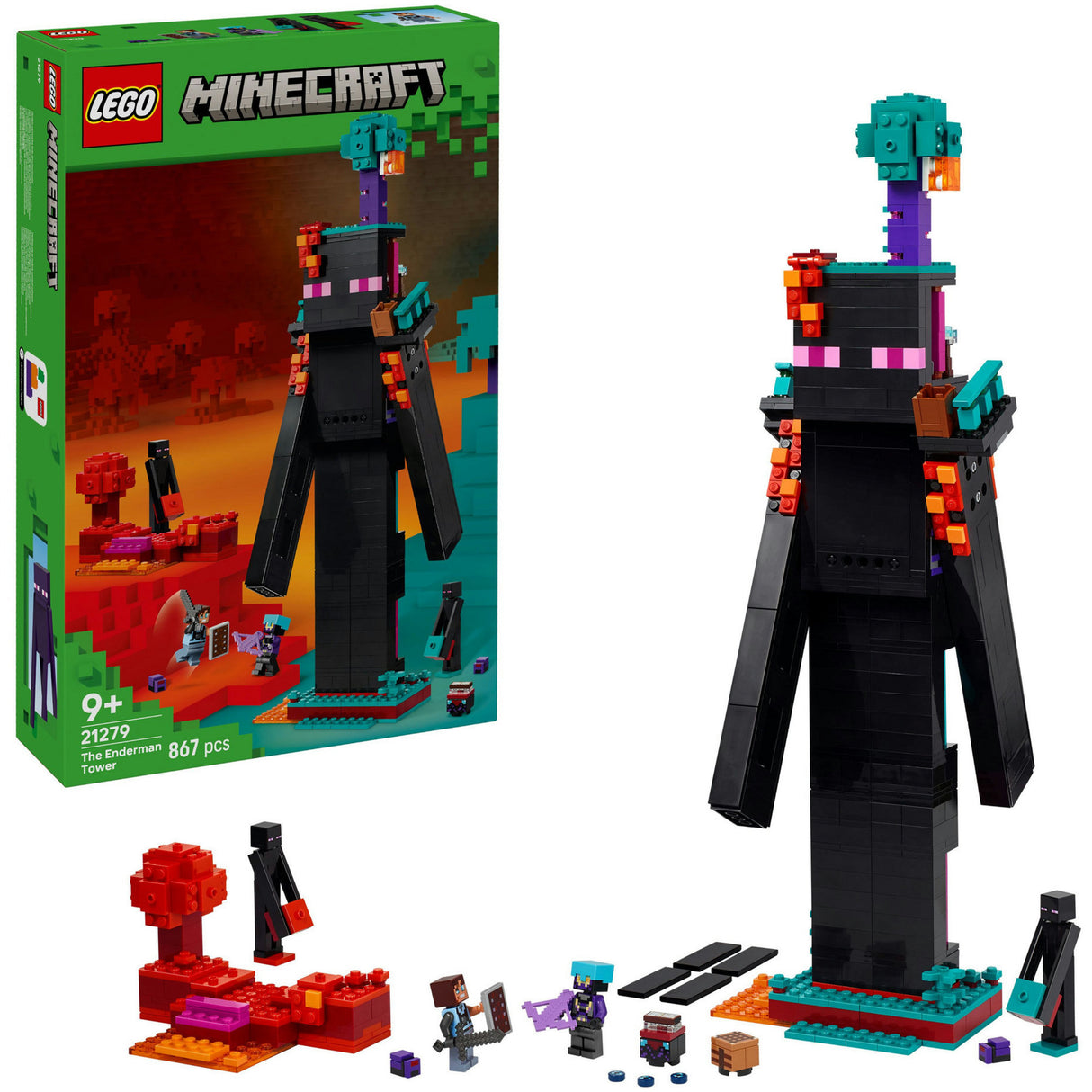 Lego minecraft 21279 la tour Enderman