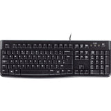 Clavier USB de style commercial Logitech K120 [USB, 104-Key, Numpad, durable, noir]
