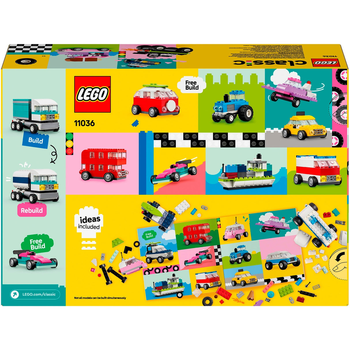 LEGO LEGO 11036 Véhicules créatifs
