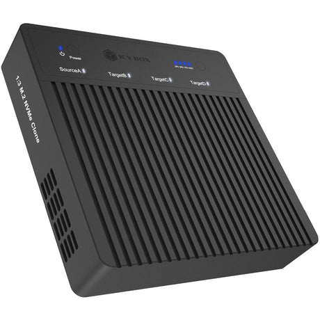 Icy box ib-4013mcl-c4 Duplicateur USB4® 4 baies (clones 1:3) station d'accueil (noir)