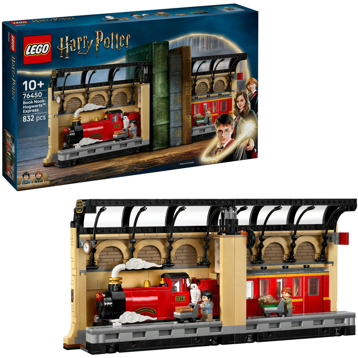 Lego 76450 serre-livres Harry Potter Le Poudlard Express
