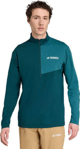 Adidas multi climacool 1 2 zip - chemise à manches longues