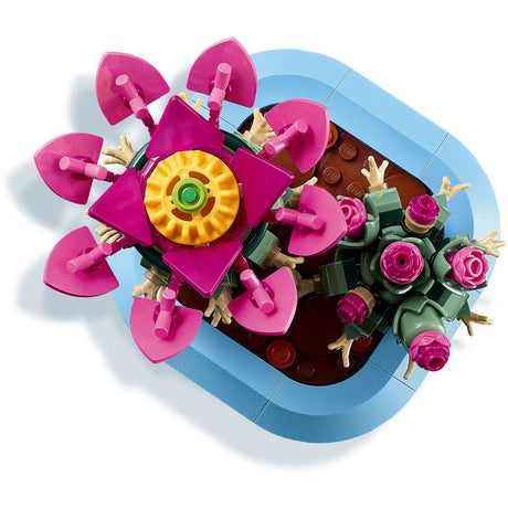 Lego botanicals cactus en fleurs - set de décoration végétale - 11509