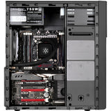Boîtier tour midi Silverstone sst-ps13b (noir | 2x USB-A)