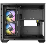 Boîtier mini tour Antec cx600m argb (noir | 3x usb-a | verre trempé)