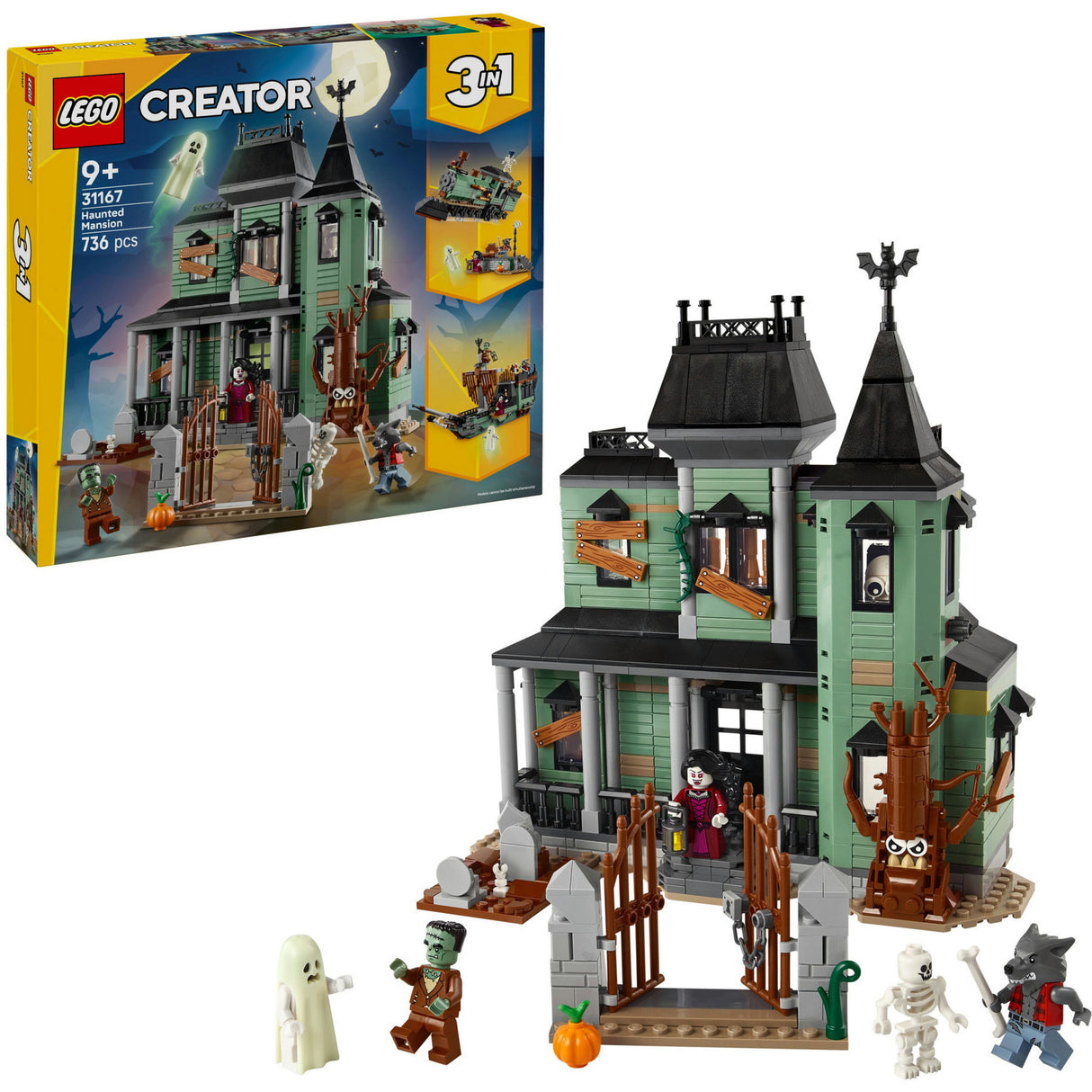 Lego créateur 31167 maison hantée