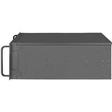 Boîtier rack Silverstone RM42-502 (noir | 2x USB-A 3.2 (5 Gbit s) | 1x USB-C 3.2 (5 Gbit s) | 2x audio)